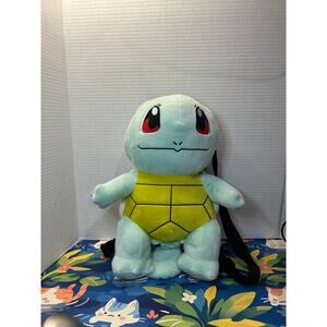 Pokemon Squirtle Plush Backpack Stuffed Animal Toy Doll